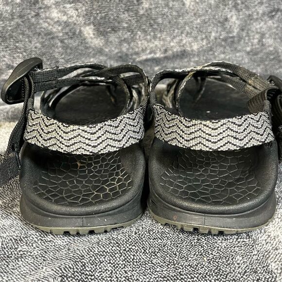 Chaco Womens Updraft EcoTread X2 Outdoor Sandals Black Waves Size 8 - Picture 2 of 6